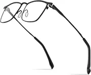 [FONEX] Pure Titanium Glasses Frame Men Square Eyeglasses Optical Eyewear F85741