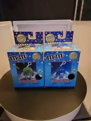 2 Vintage Novelty Transistor Radio M&M'S Candy Radio Shack Exclusive Mini Plush