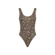 [Oseree Swimwear] Oseree Swimwear-Multicolor Animalier Lumier Sporty Maillot Polyamide One-Piece Swimsuit-Donna L STAND