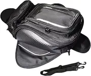 Motorcycle Frame Bag, Magnetic Motorcycle Tank Bag, Water-Resistant Motorbike Storage Pouch, Riding Gear Tank Pack, Tank Pack for Biking, Riding and Travel