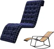 Ghjkldha Lounge Chair Cushion | Outdoor Lounge Chair Pad | Patio Chair Cushion | Comfortable Lounge Cushion, Thick Lounge Chair Cushion, Lounge Chair Seat Pad, Cushioned Lounge Chair Cover