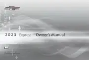 Owner Manual for 2023 Chevrolet Express, Owner's Manual Factory Glovebox Book