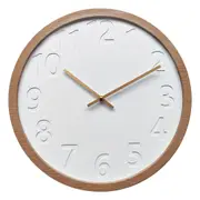 Amalfi John Modern Wall Clock Quartz Battery Operated Clock For Home Decor