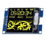 1.5 Inch 128x128 White/Yellow OLED Shield Screen Module For Arduino Raspberry AU