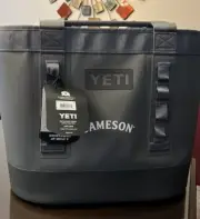 Yeti Camino 35L Tote, Storm Grey, Hard-To-Find JAMESON Logo LOW SHIPPING