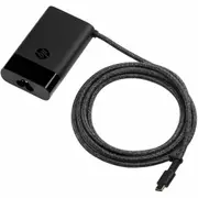 HP AC Adapter - Universal Adapter - For Notebook, USB Type C Device, Tablet PC, Smartphone, Chromebook - 1.80 m Cable - 120 V AC