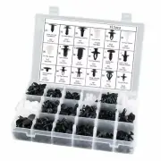 415PCS Plastic Rivets Fastener Fender Bumper Push Pin Clips Free Remover Tool US (for: Fiat)