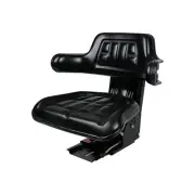 Black Tractor Suspension Seat Fits Massey Ferguson Series 150 165 175 180 185