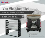 Van shelving rack Guard Shelf Trays Steel Racking Storage 85cm*43cm*117cm VS001