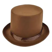 Bristol Novelty Unisex Wool Effect Top Hat Black One Size