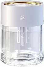 Cool Humidifier for Bedroom, 2L 3 Spray Mist Humidifier with LED Light, Portable Humidity Control Large Capacity USB Odor Freshener for Yoga Room