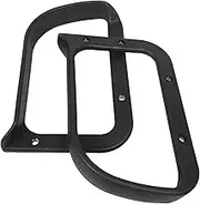 jojofuny 2Pcs Wear Resistant Office Chair Arm Rest Parts Replacement for Gaming and Computer Chairs Comfortable Grip for Office Workers and Seniors
