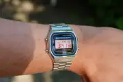Classic Red – Modified Casio A168 – Custom Vintage Digital Watch with Red Polari