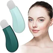 DOPENSPI Silicone Blackhead Remover for the Nose, Face Spatula for Deep Cleansing Spatulas of Blackheads, Mild and Safe Skin Scrubber for Removing Face and Nose Splints