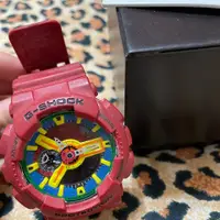 在飛比找PopChill優惠-[二手] g-shock 手錶 紅樂高 防水