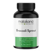 Matakana Superfoods Broccoli Sprout, Antioxidants, 30 Capsules