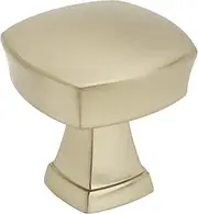 [Amerock] Cabinet Knob | Golden Champagne | 1-1/4 inch (32 mm) Length | Stature | 1 Pack | Drawer Knob | Cabinet Hardware