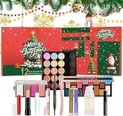 Christmas Countdown Calendar - Christmas Cosmetic Pack, Girls Advent Calendar | 12 Individually Boxed Makeup Cosmetic Surprise Items Beauty Set Advent Calendar for Women Girls Holiday Gifting
