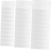 OFFSCH 30Pcs Transparent Book Covers Scratch Dirtproof Book Protector Neutral OPP Packaging