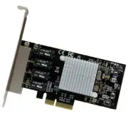Startech 4 Port Pci Express Gigabit Ethernet Network Card - Intel I350 Nic -