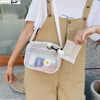 在飛比找蝦皮購物優惠-Transparent PVC Shoulder Bag W