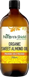 Nature's Shield Organic Sweet Almond Oil 200 ml