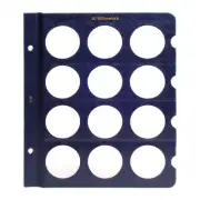 Blank Page for Whitman Classic Coin Albums - 40mm Openings
