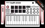 Akai MPK Mini MK3 Skin | White | Protective Decal | StyleFlip Skins