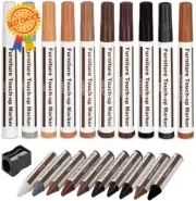 Furniture Repair Kit, Wood Markers & Wax Sticks for Scratches, 21 Pcs