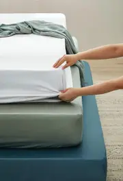 King Single Size 3 Pieces Fitted Sheet Set, Extra Deep Pocket, Soft Comfort, Breathable Bedding Set
