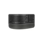 [920-012281] Ergo Series Wave Keys Wireless Ergonomic Keyboard - Graphite