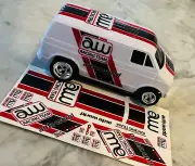 AW Aurora AFX HO Scale Custom Dodge Street Van Slot Car Decals