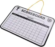 BESPORTBLE Golfing Scoreboard Dual-Sided Dry Erase Scoreboard for Games Lightweight Easy to Use
