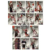 1996 Fleer SkyBox Texaco USA Basketball Complete 14-Card Set