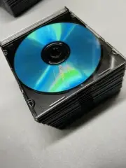 TDK CD-R BLUE COLOR Digital Audio Recording (10 Pack) Slim Case 80 Min 700MB