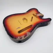 MJT Telecaster Relic Body Alder Nitro 3-Tone Sunburst MJT5402