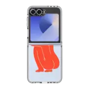 Galaxy Z Flip6 Clear Case My Man