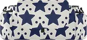 miaozhen Dark Blue Stars Dot Beige stroller organizer shoulder strap storage caddy basket accesorios para accesorios para carriolas de