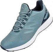 [PENXZT] Waterproof Golf Shoes Mens Wide Fitting Golf Sneakers Spikeless Big Size Lightweight for Four Seasons,D,9.5