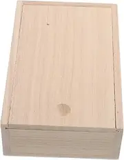 TOGEVAL Wooden Fishing Bait Box Small Portable Fish Storage Container for Worms and Maggots Sustainable Compact Tackle Organizer for Outdoor Fishing Trips