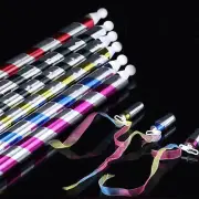 3x Flexible Wand Stick Classic Magic Plastic Appearing Cane Wand Magic Tricks