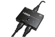 4K HDMI Switch, 120Hz 8K 60Hz Splitter for Xbox PS5 (Black)