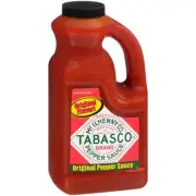 Tabasco Original Pepper Sauce, 0.5 Gallon/Jug [2 Jugs]