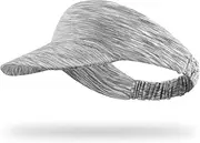 [Andiker] Sun Visor Hat, Elastic Foldable Ponytail Baseball Cap with Brim, Quick Drying Sports Hat for Golf Running Tennis Outdoor Activities Unisex