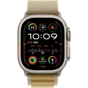 Apple Watch Ultra 2 49mm Natural Titanium Case GPS + Cellular Loop (S) (Tan Alpine)