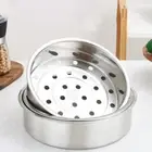 Thickened and Deepened Rice Cooker Steamer Basket Made of 304 Stainless Steel