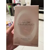 在飛比找蝦皮購物優惠-Calvin Klein Sheer Beauty 純淨雅緻