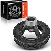A-Premium Engine Harmonic Balancer Crankshaft Pulley Compatible with Dodge Ram 2500 3500, 1994-2003, 10Cyl 8.0L, Replace# 53020776AB, 53041013