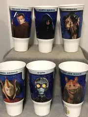 1998 Star Wars Episode 1 2-UNPEELED Find Yoda Win Cash Pepsi Cups, Immaculate