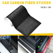 Carbon Car Strip Sticker Fiber Protector Sill Anti Door Scratch Tape 10cm*3M 5D (for: Fiat)